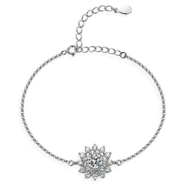 Ladies moissanite Bracelet