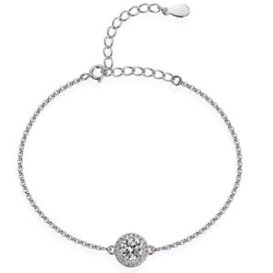 Ladies moissanite Bracelet