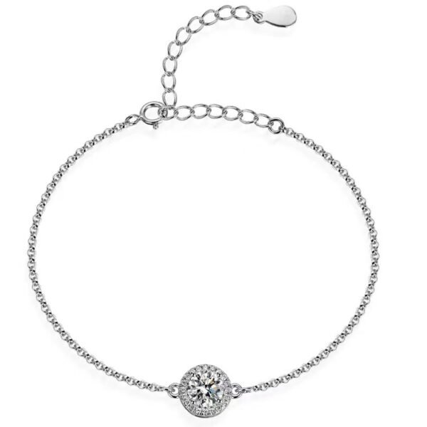 Ladies moissanite Bracelet