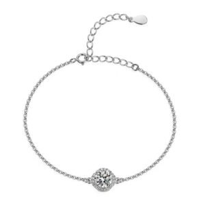 Ladies moissanite Bracelet