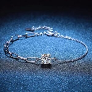 Ladies moissanite Bracelet
