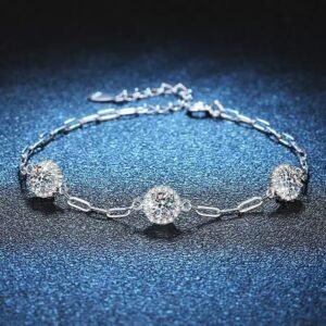Ladies moissanite Bracelet