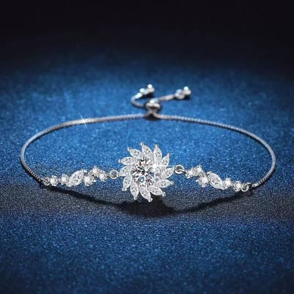Ladies moissanite Bracelet