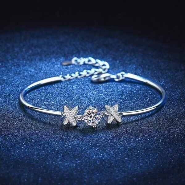 Ladies moissanite Bracelet