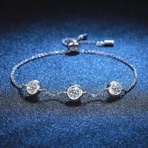 Ladies moissanite Bracelet