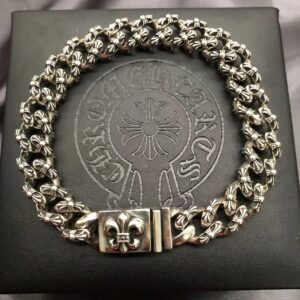 Chrome HeartsBracelet