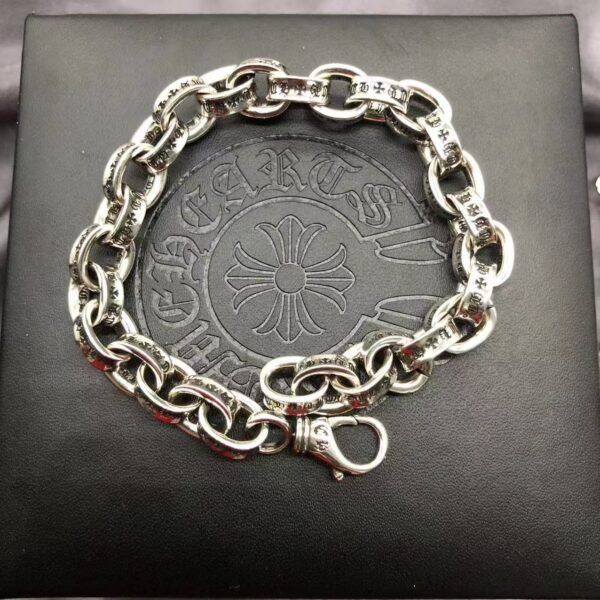 Chrome HeartsBracelet