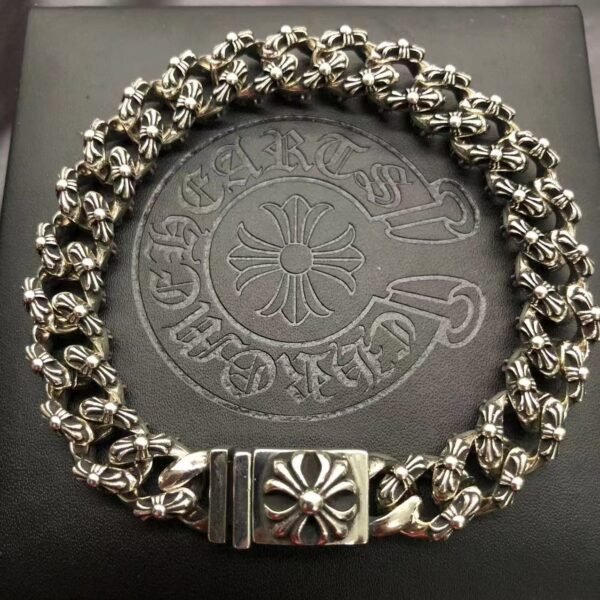 Chrome HeartsBracelet
