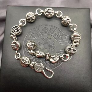 Chrome HeartsBracelet