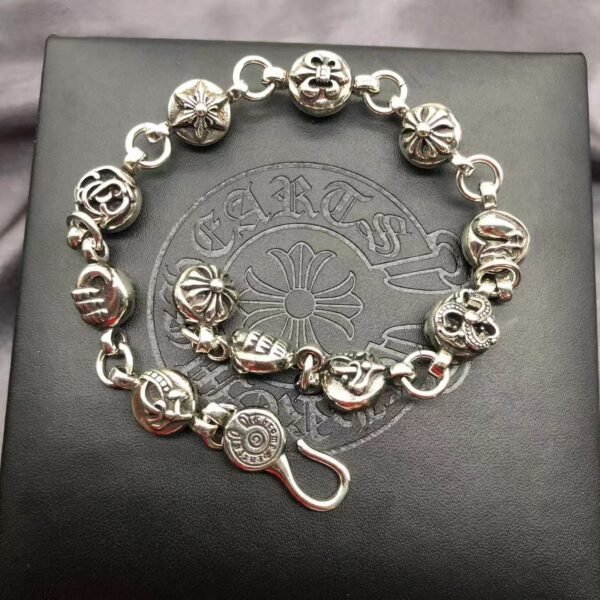 Chrome HeartsBracelet