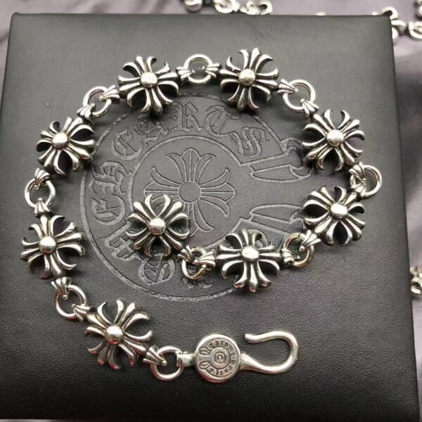 Chrome HeartsBracelet