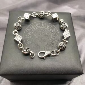 Chrome HeartsBracelet