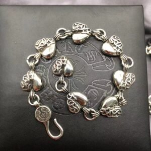 Chrome HeartsBracelet