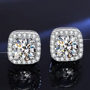 Ladies moissanite Earrings