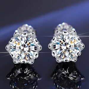 Ladies moissanite Earrings