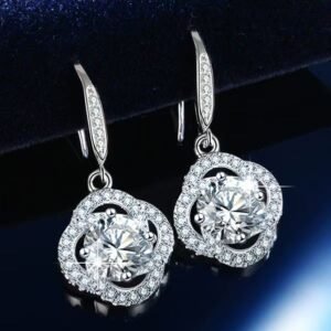 Ladies moissanite Earrings