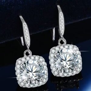 Ladies moissanite Earrings