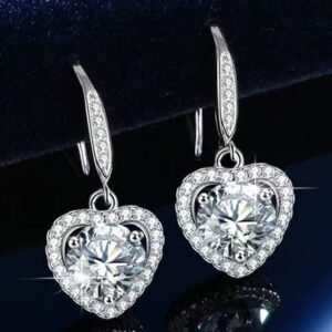 Ladies moissanite Earrings