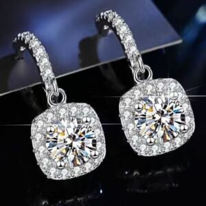 Ladies moissanite Earrings