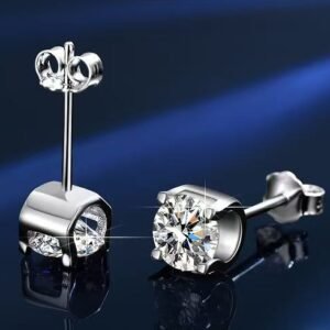 Ladies moissanite Earrings