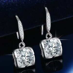 Ladies moissanite Earrings