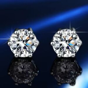 Ladies moissanite Earrings