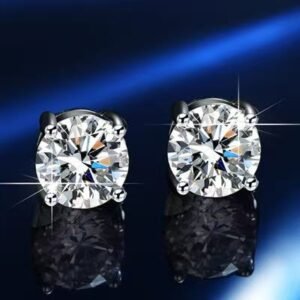 Ladies moissanite Earrings