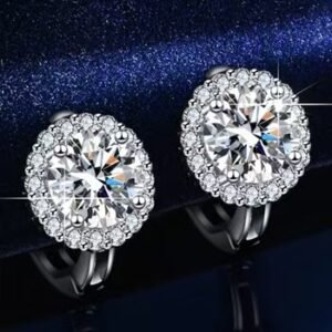 Ladies moissanite Earrings