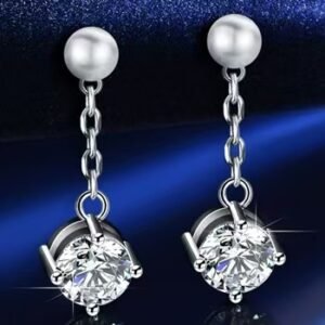 Ladies moissanite Earrings